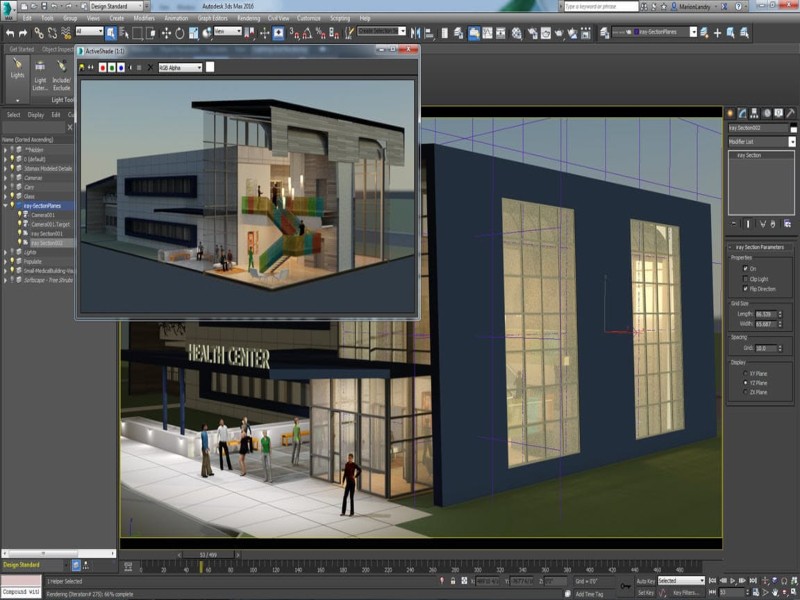 کاربرد تری دی مکس (3dmax) در معماری
