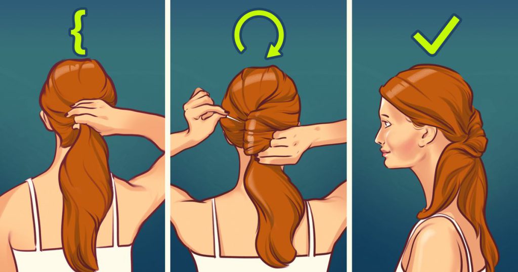 آموزش بستن مو در منزل