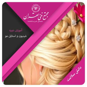 آموزش شینیون و استایل مو
